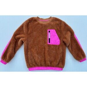 UGG Fleece Sweatshirt Sherpa Crewneck Niko Sweater Pullover Gorpcore - Size S